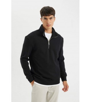 سويت شيرت  - Half Zip Sweatshirt