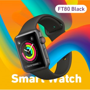 ساعة ذكية Smart Watch FT80 Black