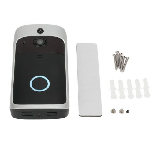 جرس الباب الذكي Visual Doorbell WiFi – جرس بكاميرا بدقة عالية ورؤية ليلية