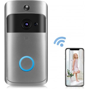 جرس الباب الذكي Visual Doorbell WiFi – جرس بكاميرا بدقة عالية ورؤية ليلية