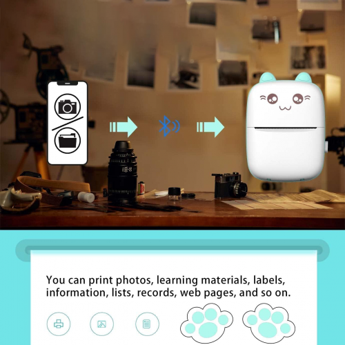 عرض قطعتين | Mini Sticker Printer