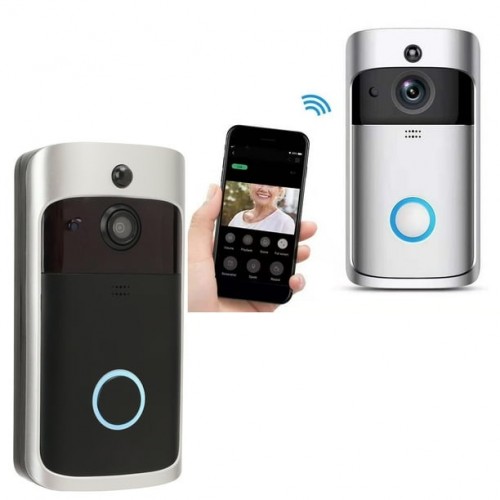 جرس الباب الذكي Visual Doorbell WiFi – جرس بكاميرا بدقة عالية ورؤية ليلية