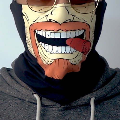ماسك موتوسيكلات وعجل – تصميم Bad Boy